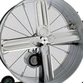 36″ x 22″ Portable Tilt Drum Blower Fan ¨C Belt-Driven Industrial Fan for High-Volume Air Movement in Workshops, Barns, and Event Spaces