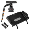 360-Degree Rotating Fish Finder Mount for Float Tubes with Adjustable Bracket