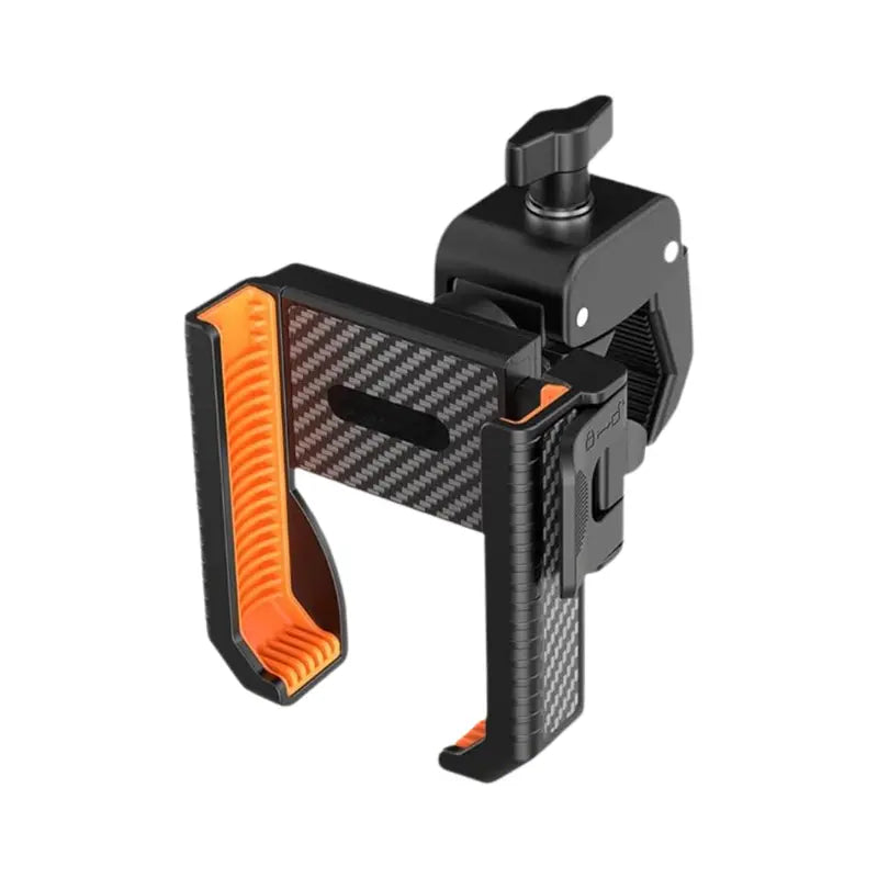 360¡ã Rotating Golf Cart Phone Mount with Adjustable Clamp System