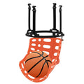 360¡ã Swivel Basketball Return System with Four Quick-Release, Tool-Free Hooks