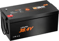 36V 100Ah LiFePO4 Deep Cycle Battery | Bluetooth-Enabled Lithium Iron Phosphate Pack with Low-Temp Protection &amp; 100A BMS | Ideal for Trolling Motors, RVs &amp; Marine Use