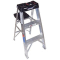 373 Series Aluminum Stepladder ¨C 3 ft Height, 300 lb Weight Capacity, Lightweight &amp; Durable