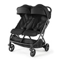 3Dpac CS+ Dual-Seat Stroller in Black ¨C Car Seat Ready, Lightweight &amp; One-Hand Fold Design