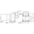3M327 AC Gearmotor ¨C 6.1 RPM, TEFC Enclosure, 115V Input, Industrial-Grade Precision Drive Unit