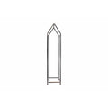 3R Studios House-Shaped Metal Log Holder ¨C Decorative Fireplace Accessory with Rustic Design