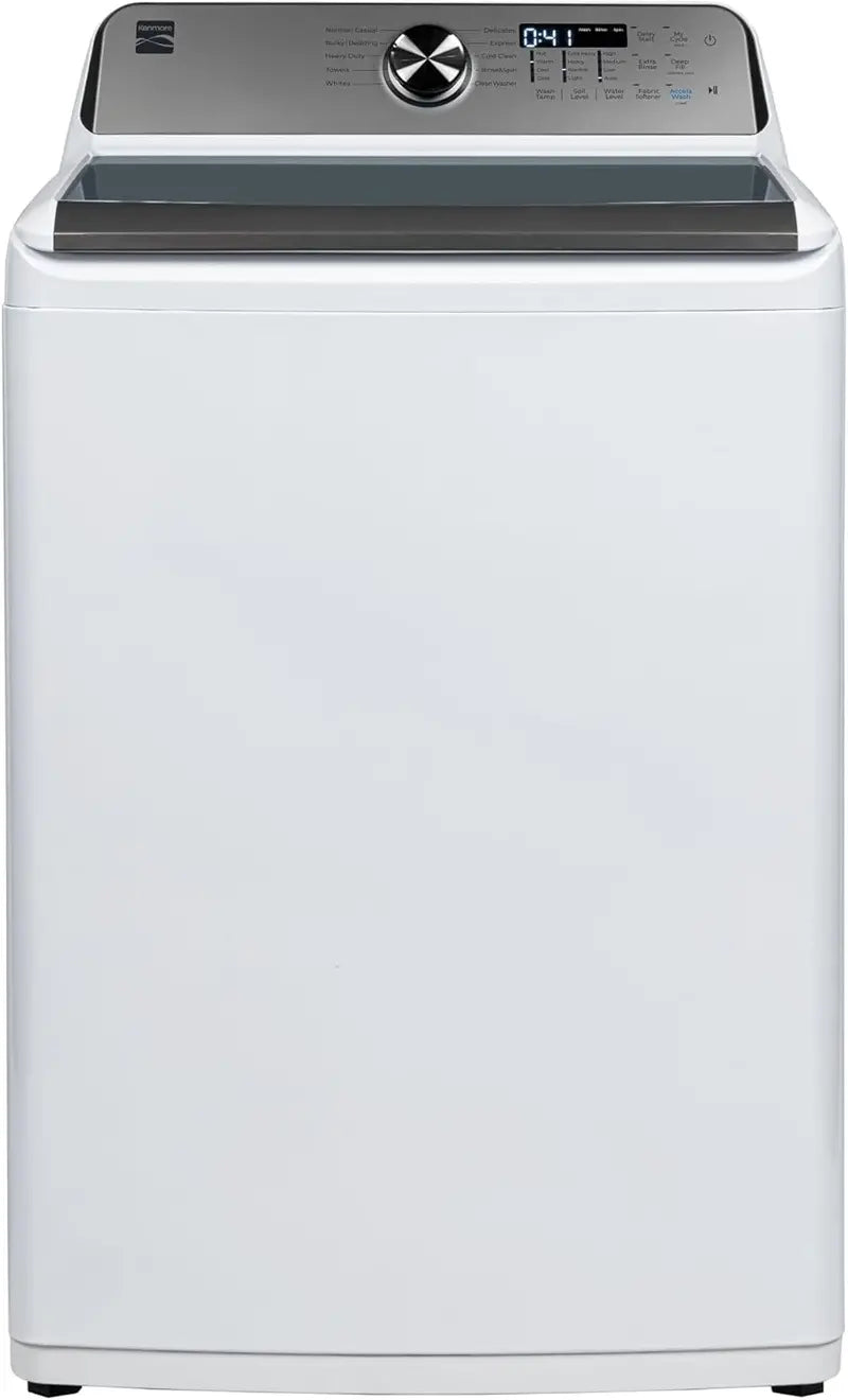 4.5 Cu. Ft. Top-Load Washer ¨C Triple-Action Impeller, Accela Wash &amp; Express Cycle for Faster, Deeper Cleaning (LED Display, White)