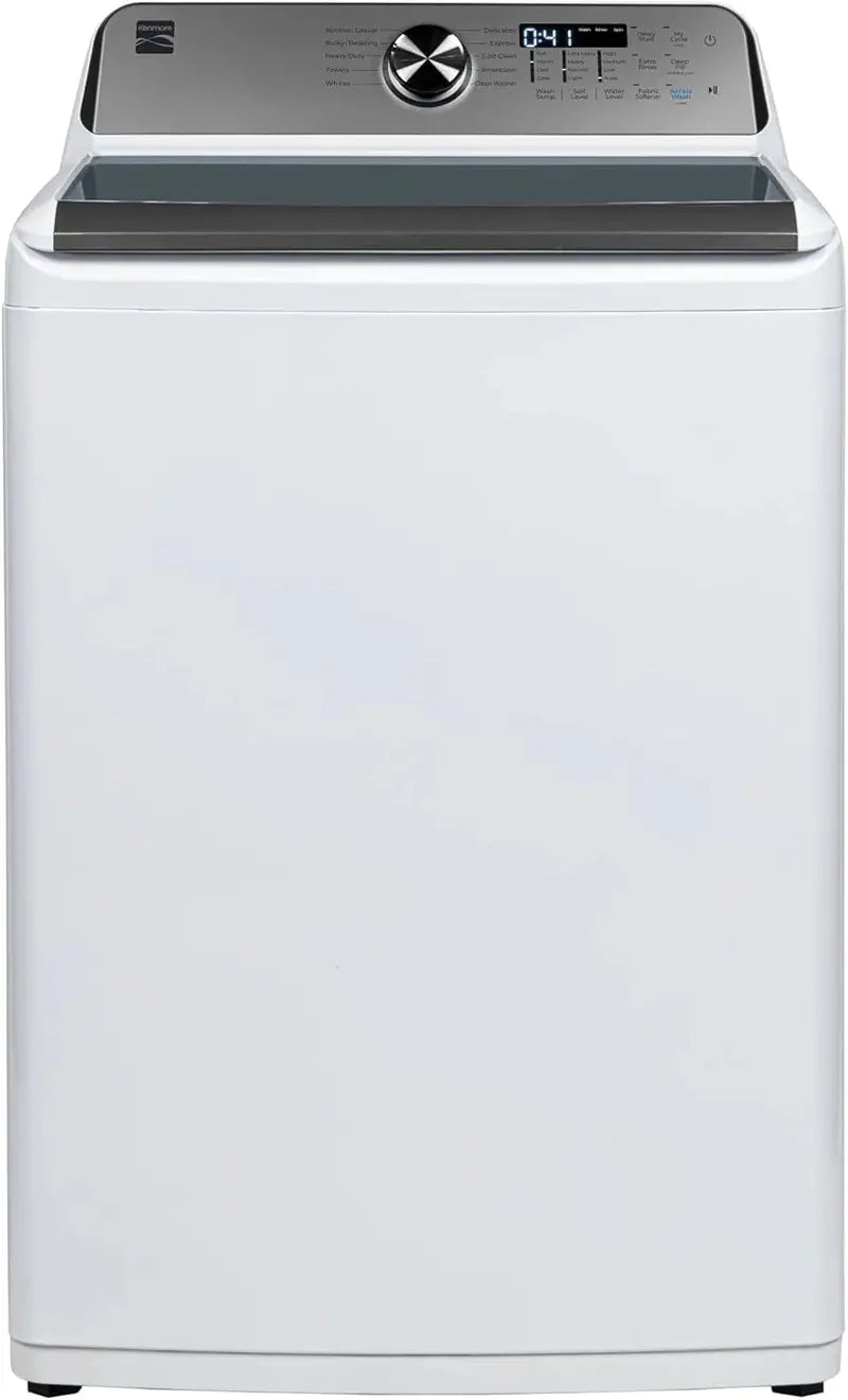 4.5 Cu. Ft. Top-Load Washer with Triple-Action Impeller, Accela Wash, Express Cycle &amp; LED Display (White)