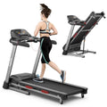 4.75 HP Folding Treadmill ¨C Heavy-Duty Home Gym Model with 15% Auto Incline