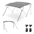 4-Bow Foldable Bimini Top ¨C 600D Waterproof Oxford Fabric Boat Shade