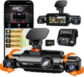 4-Channel 360¡ã Dash Cam System ¨C FHD 1080P x4 Recording, Wi-Fi, GPS, Voice Control &amp; 24-Hour Parking Mode (Includes 64GB SD Card)