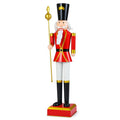 4-Foot Decorative Nutcracker Figure ¨C Traditional Uniform, Tall Hat, Scepter, and Boots