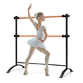 4-Foot Freestanding Ballet Barre ¨C Double-Rail Adjustable Design with Non-Slip Base