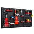 4-Foot Metal Pegboard Wall Organizer ¨C Heavy-Duty Garage Tool Storage System