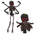 4-Foot Sound-Activated Hanging Zombie Skeleton ¨C Animated Halloween Decoration