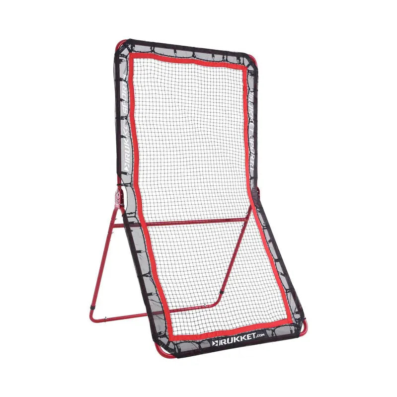 4 ft. Lacrosse Rebounder Training Net ¨C Pitchback Throwing Screen for Skill Development
