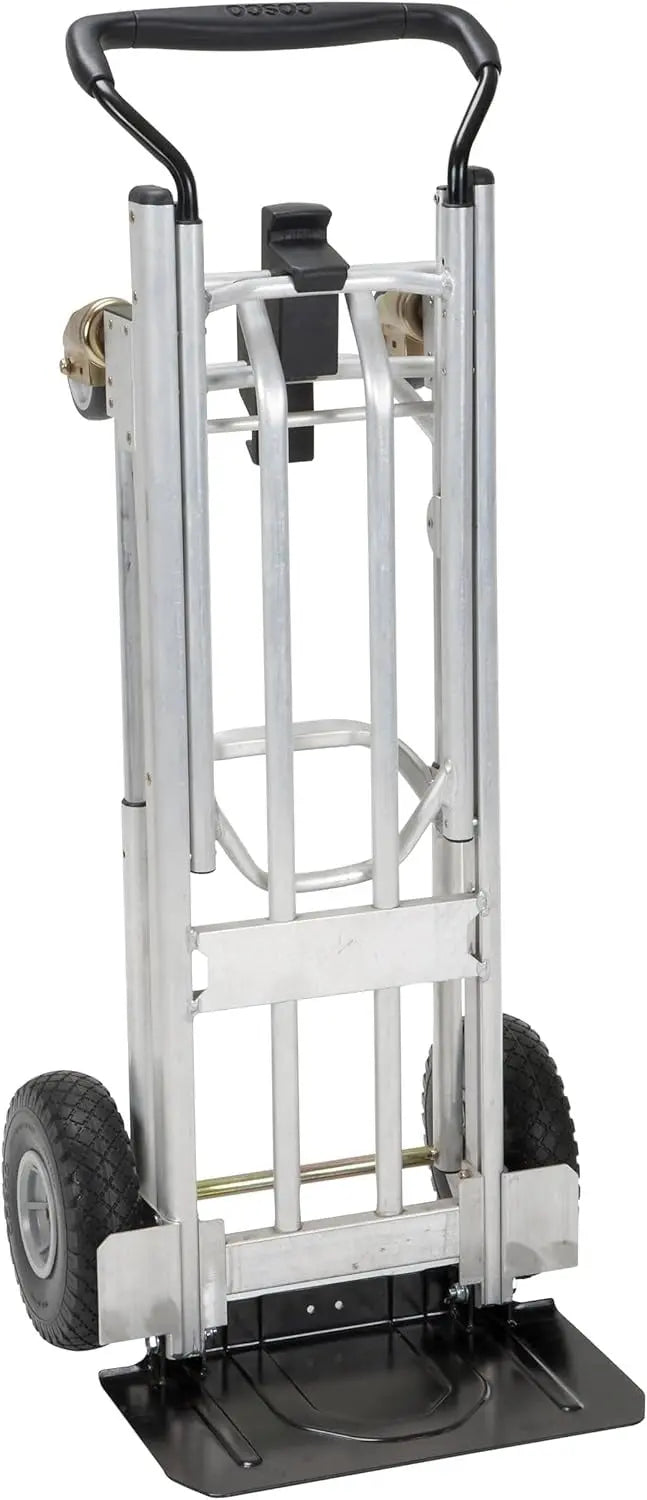 4-in-1 Folding Hand Truck ¨C Multi-Position Dolly with Puncture-Proof Wheels