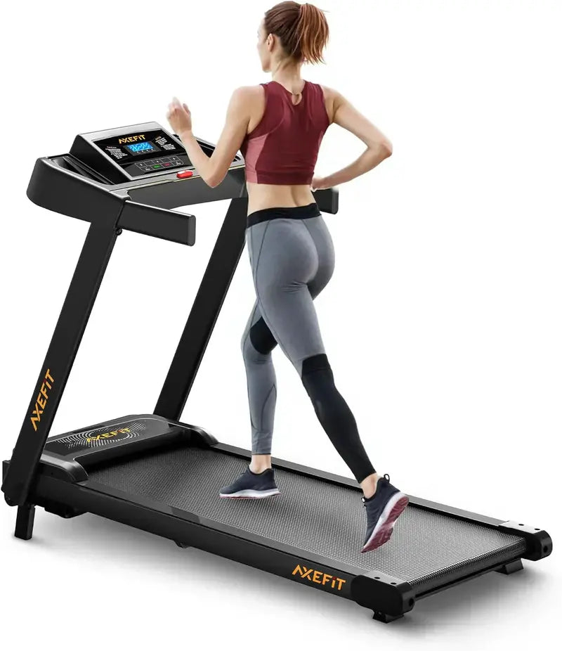 4-in-1 Portable Treadmill with 2.5 HP Motor, Remote-Controlled Incline, and LED Panel