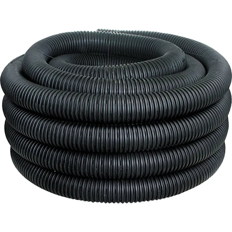 4-Inch Perforated Drainage Pipe ¨C 100-Foot Coil for Landscaping