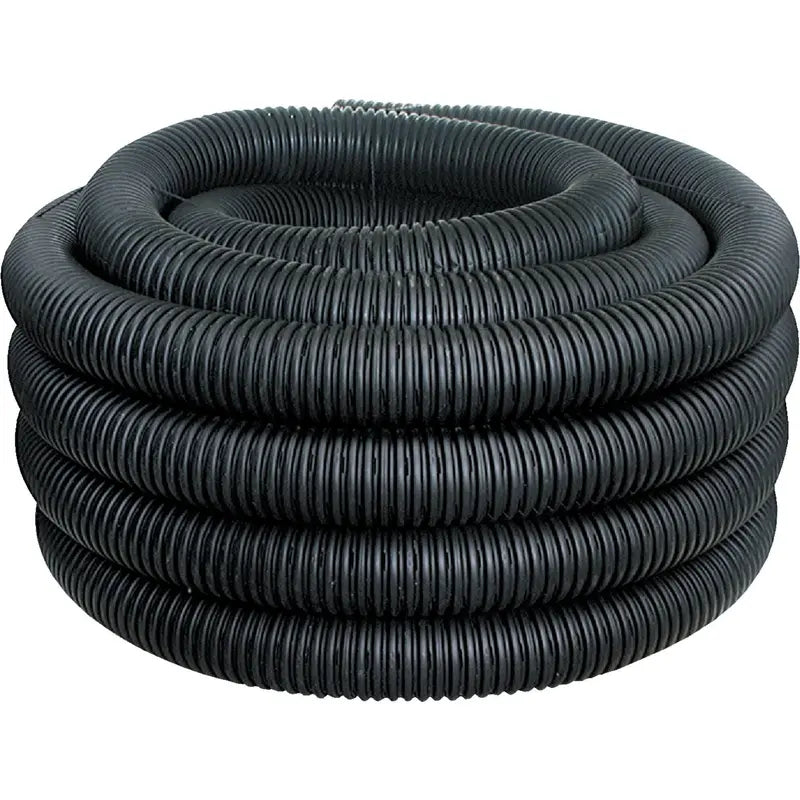 4-Inch Perforated Drainage Pipe ¨C 100-Foot Flexible Corrugated Landscape Drain Tube