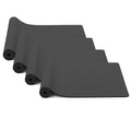 4-Pack 7.7 x 3.8 FT 3D Diamond-Texture Garage Floor Mats