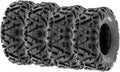 4-Pack ATV/UTV Off-Road Tires ¨C 25×8-12 Front + 25×10-12 Rear, 6-Ply Tubeless A033