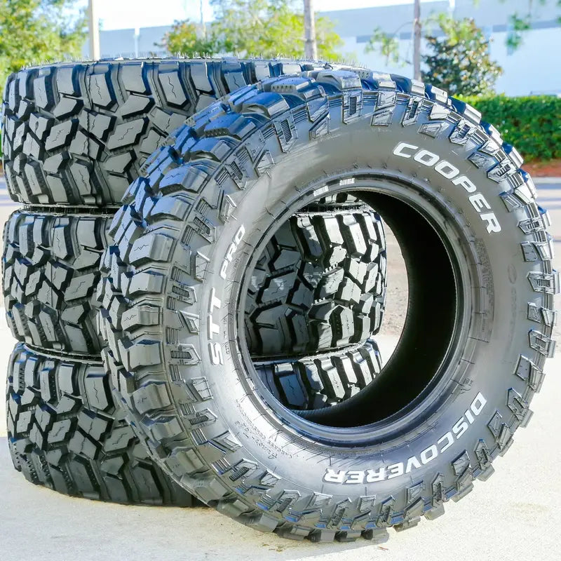 4-Pack Cooper Discoverer STT Pro Mud-Terrain Tires ¨C 285/75R16, 10-Ply E-Rated