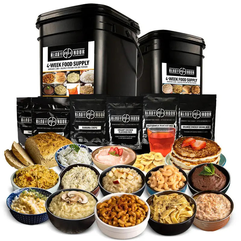 4-Week Emergency Food Kit ¨C 2,000+ Calories Daily (sgtnighsdesigns)