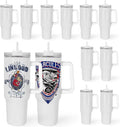 40-Ounce Sublimation Tumbler ¨C Double-Walled Glass for Custom Printing