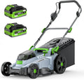 40V Cordless Lawn Mower ¨C 4.0Ah Battery-Powered Walk-Behind Electric Mower