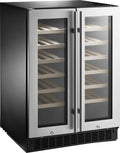 42-Bottle / 128-Can Dual-Zone Wine &amp; Beverage Cooler ¨C Glass Door, Independent Temperature Control