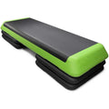 43-Inch Adjustable Aerobic Step Platform with Non-Slip Surface (4¡å/6¡å/8¡å Heights)
