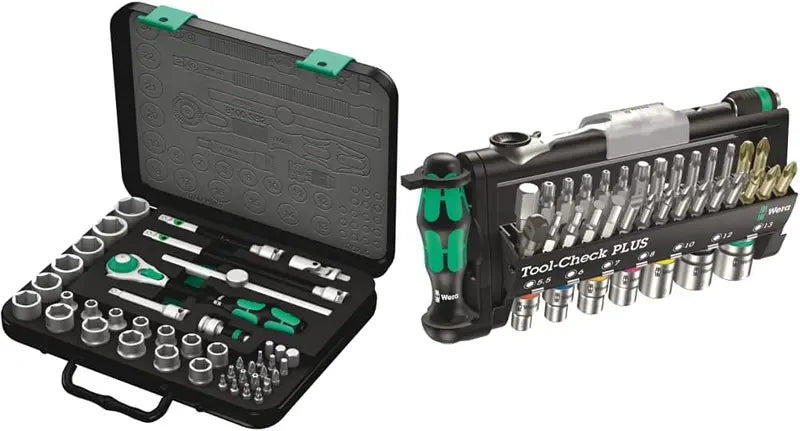 43-Piece Zyklop 3/8″ Metric Ratchet Kit ¨C Industrial-Grade Tool Set (Model 5003594001)