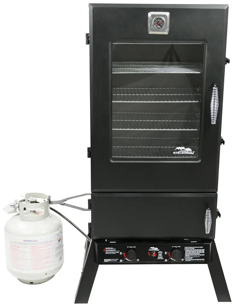 44-Inch Propane Smoker ¡ª Heavy-Duty Outdoor Cooking Unit