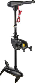46lb Thrust Saltwater Transom-Mount Trolling Motor ¨C LED Battery Gauge, 30-Inch Shaft, Designed for Marine &amp; Kayak Use