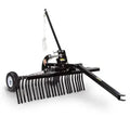 48-Inch Tow-Behind Landscape Rake for Grading &amp; Leveling