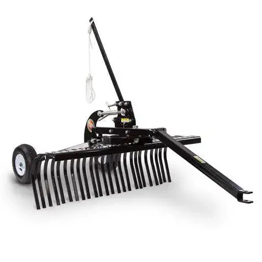 48-Inch Tow-Behind Landscape Rake for Grading &amp; Leveling