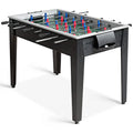 48-Inch Wooden Foosball Table ¨C Classic Soccer Game Table with Two Balls and Dual Cup Holders