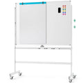 48″ x 36″ Double-Sided Magnetic Dry Erase Board ¨C Includes Flipchart Functionality