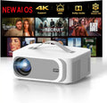 4K Outdoor Projector with 3200 ANSI Lumens, Dolby 50W Sound, and 5000+ Certified Apps