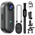 4K Waterproof Thumb-Mount Action Camera with 128GB Storage &amp; POV Design