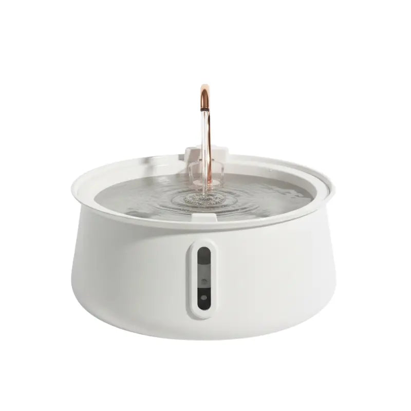 4L Quiet-Flow Stainless Steel Pet Water Fountain