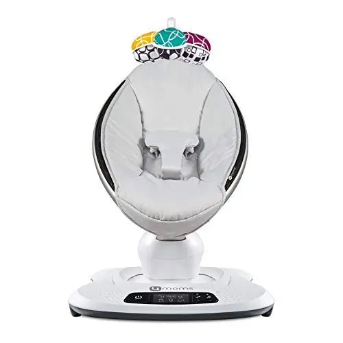 4moms mamaRoo 4 Baby Swing ¨C Bluetooth-Enabled Multi-Motion Rocker with 5 Soothing Movement Patterns