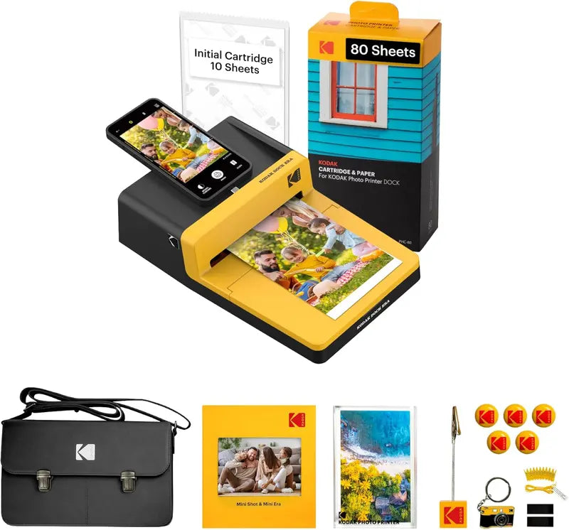4PASS Instant Photo Printer ¨C Compact 4¡Á6¡± Thermal Print Device with Wireless Connectivity