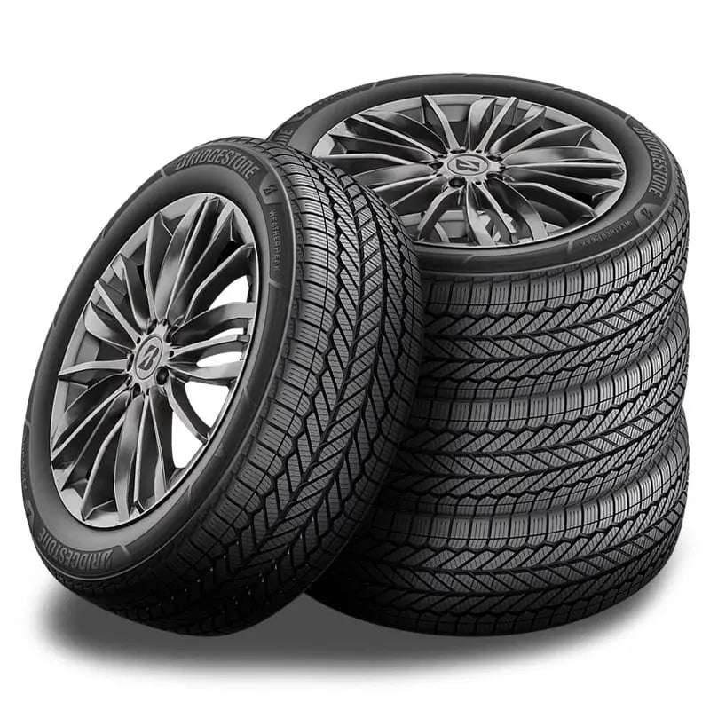 4x Bridgestone WeatherPeak All-Season Tires ¨C 215/60R16 95V, 3PMSF Certified, 70,000-Mile Warranty
