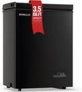 5.0 Cu Ft Freestanding Chest Freezer ¨C Top-Loading Deep Freeze with Electronic Controls &amp; Stainless Baskets