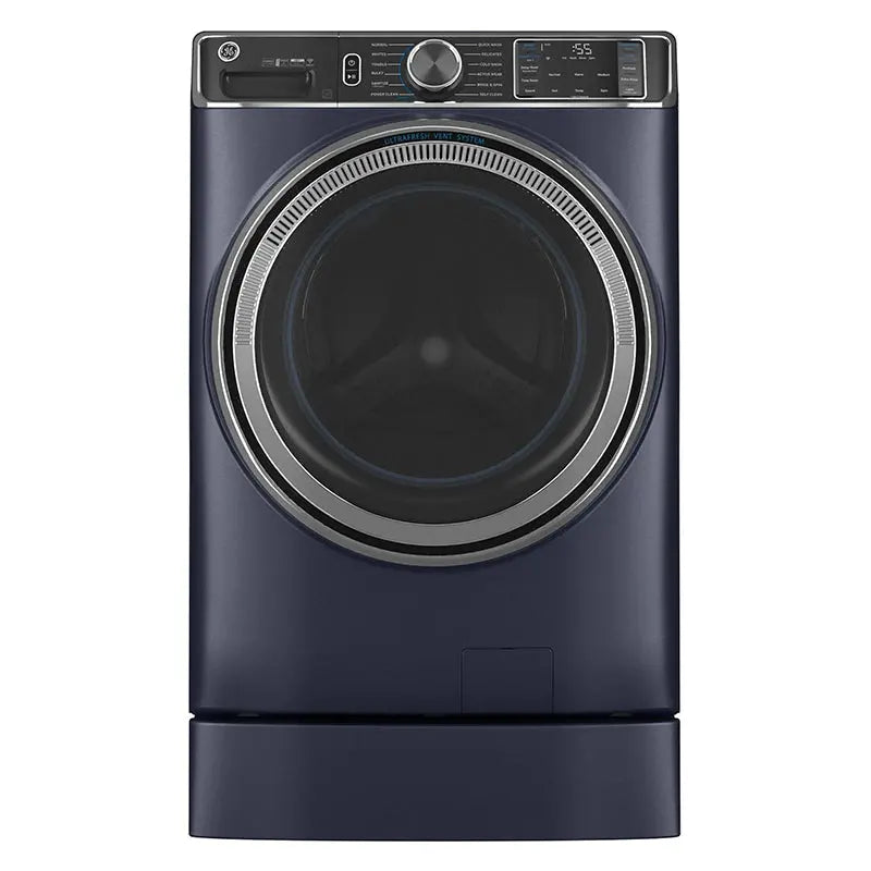 5.0 Cu. Ft. Sapphire Blue Smart Front-Load Washer ¨C Connected Laundry Appliance