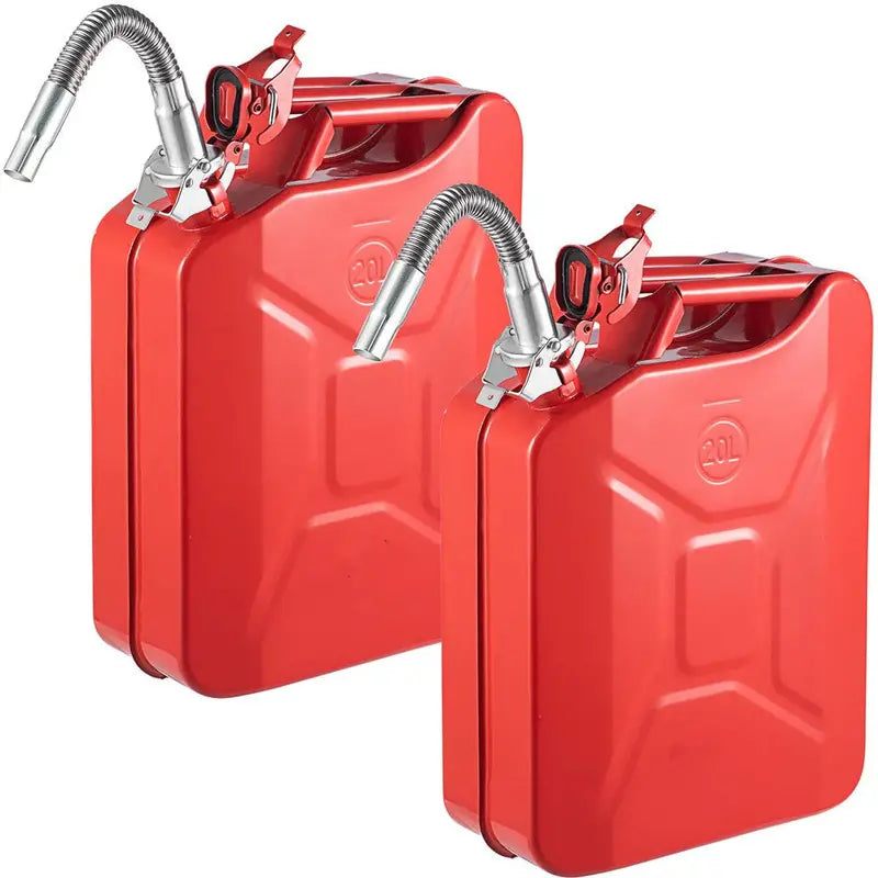 5.3-Gallon Jerry Can with Flexible Spout System ¨C 20L Fuel Container for Safe, Controlled Dispensing