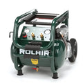 5.3-Gallon Portable Electric Tire Inflator &amp; Air Compressor ¨C Wheeled 120 PSI Unit for Automotive and Workshop Use