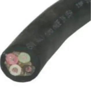 50-Foot 6-Gauge 4-Conductor SOOW Portable Power Cable ¨C Flexible, Oil-Resistant, Heavy-Duty Cord
