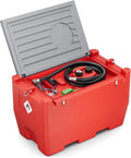 50-Gallon Portable Fuel Transfer Tank for Gasoline or Diesel ¨C 12V DC Pump, 10.6 GPM Flow Rate